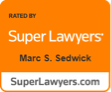 rated by super lawyers- marc s. sedwick