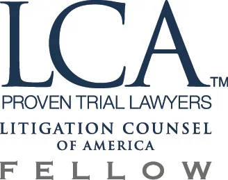 LCA Proven Trial Lawyers Litigation Counsel Of America Fellow